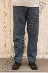 Leg Man White Casual Jeans Average